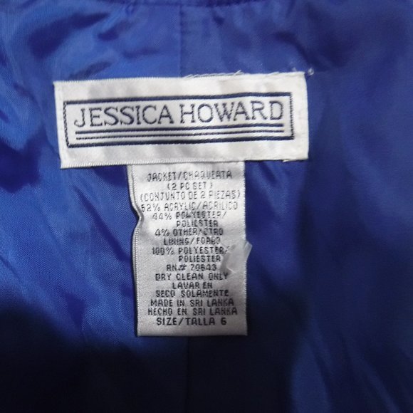 Jessica Howard Blue Skirt Set - Picture 11 of 14
